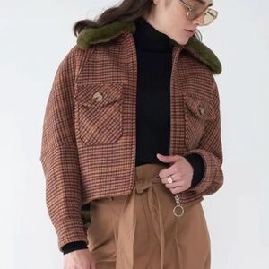 SOSKEN - Jaden Houndstooth Jacket